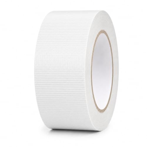 Image of GGR Supplies CDT-36 Industrial /Professional Grade Duct Tape. Multi-Purpose 11 MIL Waterproof and UV Resistant DIY and Repair. 30 Yards. (White, 2 Inches)