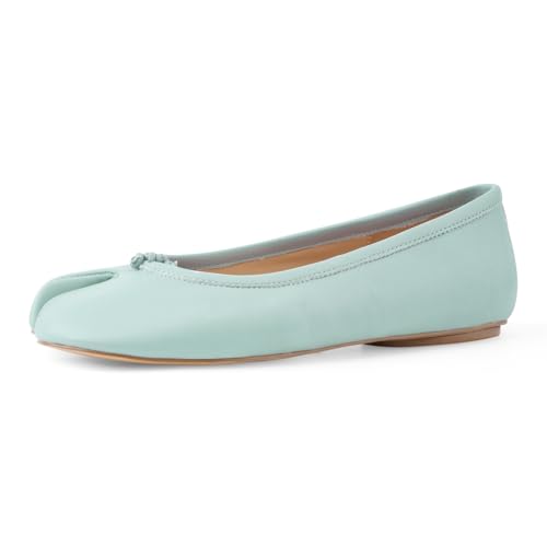 Image of Tabi Shoes Women Split Toe Shoes Wide Width Ballet Flats Comfort Casual Work Shoes for Women Office