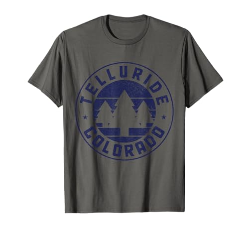 Recuerdo del orgullo vintage de telluride colorado camiseta