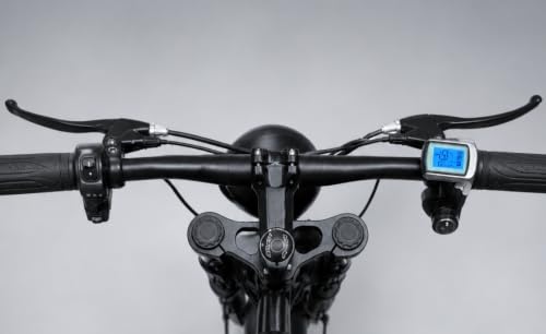 Image of MTNS.ev C93-I | Electric Cycle | 250W 48V BLDC Motor | 12Ah Lithium Battery | 40 km Range | 120 Kg Load | 20 inch Tyre | Black