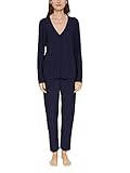 ESPRIT Bodywear Damen SOFT STRIPES NW CVE pyjama lslv_lg Pyjamaset, 400, 38