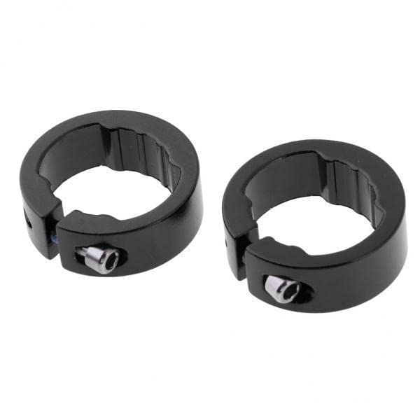 BNF® 2x2pcs Alloy Bike Handlebar Grip Lock Ring End Locking Ring Black 12mm | Handlebar Grips Tape & Pads | Bicycle Components & Parts | Cycling-image-28