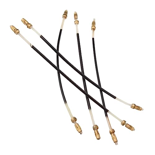 GALPADA 5pcs Nylon Violin Tail Cord for Violins Durable Replacement Tailpiece Accessories Fits Violas