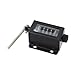 D67-F 5 Digit Mechanical Resettable Manual Hand Pull Tally Counter for Press and Printing Machine Counting, Industrial Counting Tool
