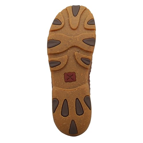 Image of Twisted X Men's Chukka Driving Moc Boot, Cognac, 11.5 W