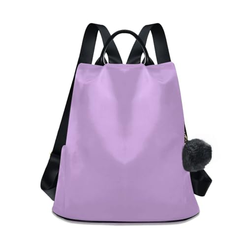 Sac à dos femme en cuir Wisteria avec finitions soignées multi-poche
