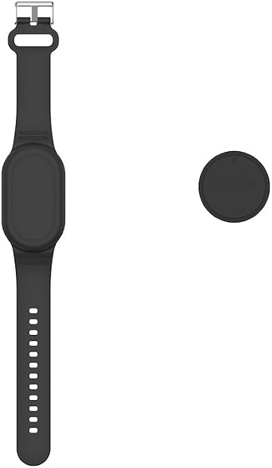 Silicone Wristband Holder Full Case Cover Compatible with Galaxy SmartTag2 Loss Prevention Device, Protective Cover Bracelet Watch Band for Kids