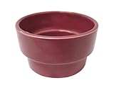CUENCO BOWL BOL CERAMICA SALSA FONDUE REDONDO 140ML ROJO