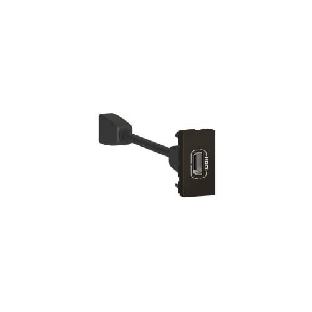 Cable HDMI Legrand MO-BASE de 1M para organizar tu zona de teletrabajo y conectar el monitor 1