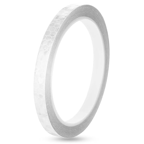 Neon Reflective Tape,0.4'' x 26ft Thin Reflective Tape for Bikes,Waterproof