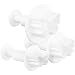 Southern Homewares SH-10133 Butterfly Cake Cookie Plunger Fondant Cutter, 5/8”, 3/4”, 1”, White