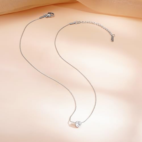 Image of Rubans Demi Fine Stainless Steel Pendant Chain Daily Gift for Women & Girls