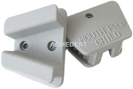 Miniatura 3 de 6 piezas de bloques para adultos, accesorios para la boca, para niños, dentistas, medianas, grises, moradonegro, sin látex, acero inoxidable,