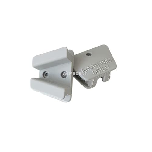 Acmedent 03211201 6Pcs Adult Blocks Mouth Prop Children Bite Block Dental Medium Props Grey/Purple/Black Non-Latex Stainless Steel Inner Silicone 134℃ 3Colors thumb #2