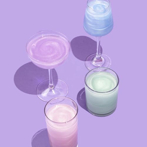 Image of Art of Sucre Prism Cotton Candy Glitter Bombs, Edible Glitter, Drop into Drinks, 4 Pieces
