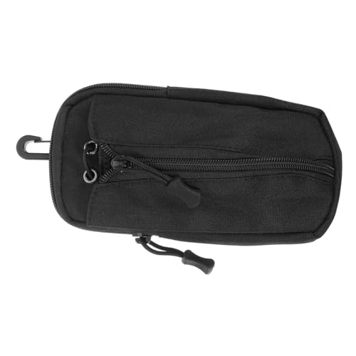 LOORGVEL Praktische Bauchtasche mit Flaschenhalter Vielseitige Outdoor Hüfttasche für Wandern und Sport Wasserabweisend Verstellbar Geeignet für Smartphone und Kleine Utensilien