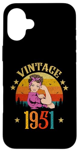 ���B���e�[�W 1951 �a�����v���[���g �����p �ʔ��� 75�� �M�t�g �X�}�z�P�[�X iPhone 16 Plus �p