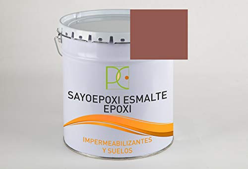 PINTURA EPOXI 2 COMP. PARA SUELOS COLOR ROJO INGLES 6 KG (4 kg. base + 2 kg. catalizador)