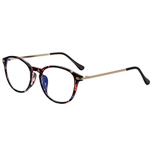 Aroncent Occhiali da Donna Anti-affaticamento Anti-luce blu Protezione Occhi lenti trasparenti ultraleggero colori