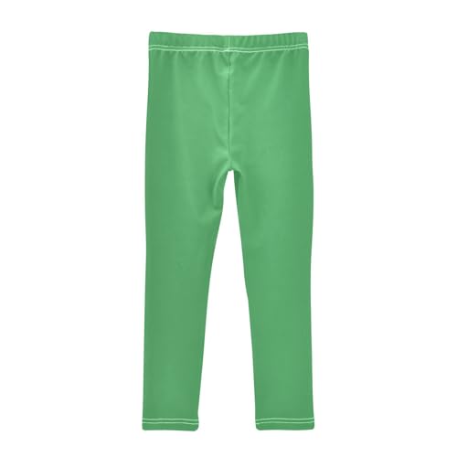 Clover Green Girls' Leggings Yoga Leggings Pants Dance Tights Trousers Girls Athletic Leggings, 4T2