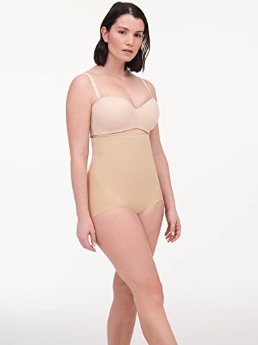 Chantelle Basic Shaping, Culotte Vita Alta, Intimo Modellante, Beige (Nude), 40 - 3