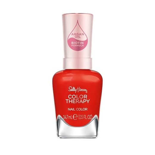 Sally Hansen Color Therapy Nagellack, Farbe 340 Red-iance, 14.7 ml