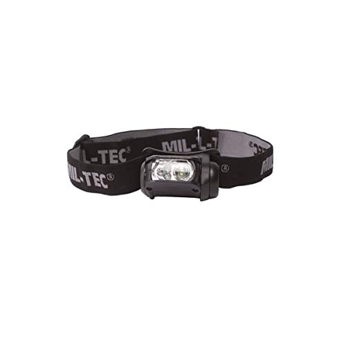 Mil-Tec Unisex - Adult 15170102 Headlamp, Black, One Size