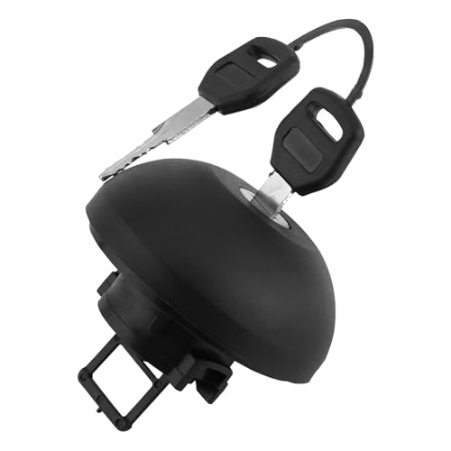Bouchon Réservoir Essence, Bouchon à Clé Essence avec Clés pour Master II, Clio, Kangoo, Trafic (1998-2010) - Bouchon Carburant Compatible OEM 7701471585, Facile à Installer