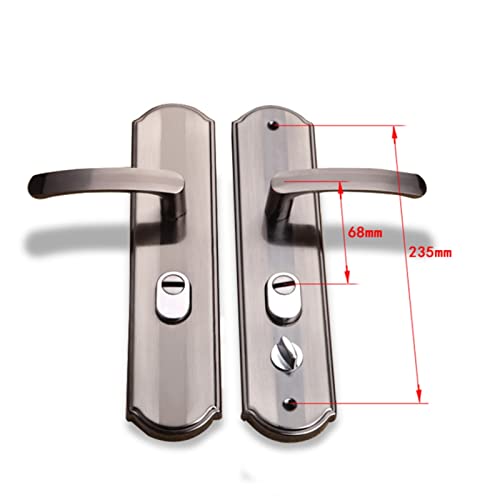 Puxadores de Porta 1 conjunto de porta de liga de alumínio punho espessado painel de porta de porta