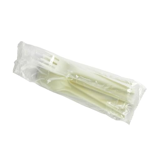 Vegware Compostable CPLA Plastic Utensils Set (250)