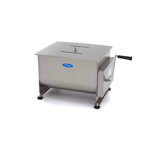 Maxima Mixeur à viande gastro - 40 l - 35 kg de viande - Double axe - Manuel