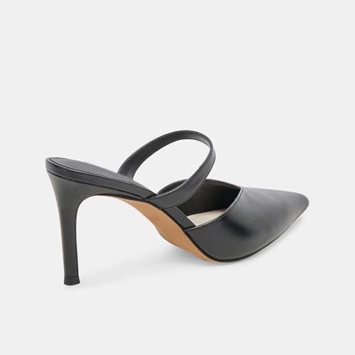 Image of Pointed Toe Heels for Women Slip on Pumps Pointy Stiletto Heels Dressy Sexy Fashion Leather Pumps