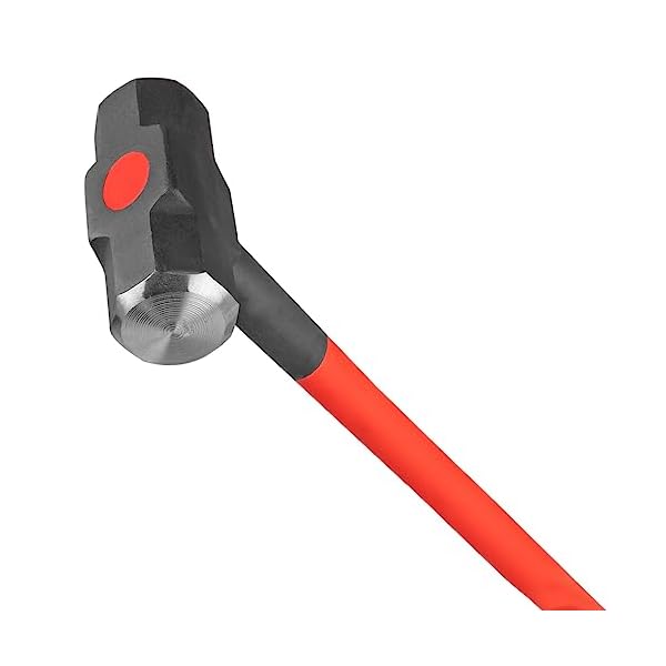 WALTER Professional Vorschlaghammer 4,5 kg 90 cm, Abbruchhammer, Sledge Hammer, vibrationsdämpfender Fiberglas-Griff für bequeme Handhabung und präzise Steuerung, robust und langlebig – Bild 6