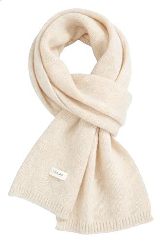 Bawnhaw Women Knit Scarf Long Neck Warmer for Cold Weather Soft Wool-Like Fall Winter Warm Beanie Scarves Wrap for Women Men