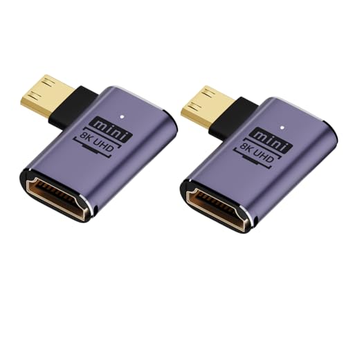 2 HDMI~j HDMIA_v^ L^ Mini HDMI(IX) to HDMI(X) L^ ϊA_v^ 8K@60Hz, 4K@144Hz, 2K@240Hz HDRΉ HDMI~j HDMI2.1ϊA_v^[ 90xpxt M
