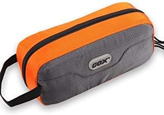 Neceser de viaje pequeño para hombre, kit Dopp para hombre, bolsa con cremallera para viaje | Bolso de viaje pequeño para hombre para cepillo de dientes, impermeable y plegable para almacenamiento, minineceser