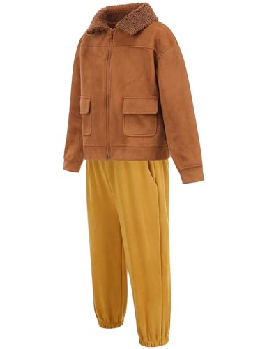 Disfraz Aviador para Niños con Chaqueta y Pantalón miniatura 3