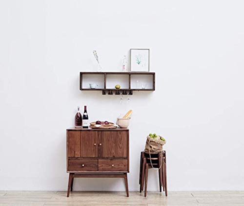 Estante nordico madera solida para vino miniatura 2