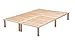 Produktbild Gigapur G1 26974 Bett | Lattenrost und Bettgestell | Birke Natur Schicht-Holz | Bettrahmen belastbar bis 195Kg | 140 x 200 cm (2 x 70 x 200 cm)