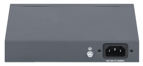 Intellinet PoE Powered 6 Port Managed Gigabit Ethernet Switch con Passthrough PoE - 2 Puertos Uplink Gb, Presupuesto de Potencia 60W vía AC o PoE PD, 30W por Puerto, Gestión Inteligente, Garantía 3 Años miniatura 3
