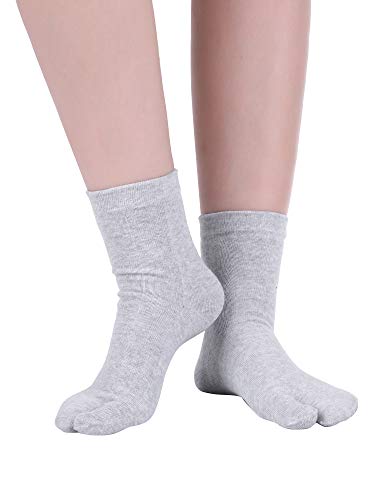 4 Pairs Flip Flop Socks Tabi Split Toe Socks Toe Socks for Men Women Supplies