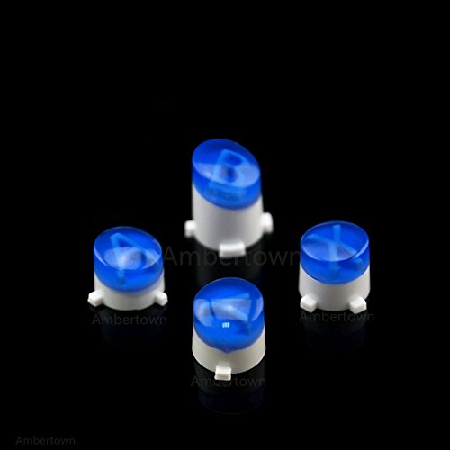 Image of Bullet Buttons ABXY Mod Kit Levers Joystick For Xbox One S Slim Elite Controll Replacement (Clear Blue)