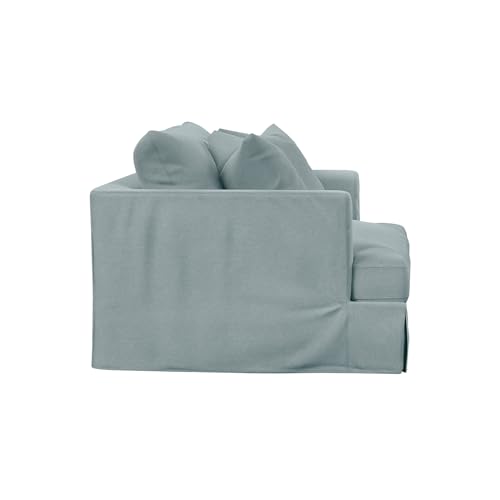 Sillón Plegable Tela Azul miniatura 3