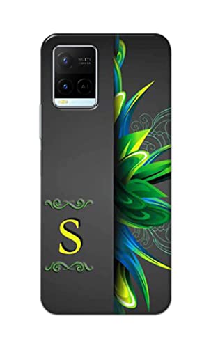 Image of Name II Initial II Letter Alphabet S Hard Back Case Cover for Vivo Y21 (2021) / Y33S Back Cover -(J5) VNS2222