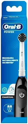Escova de Dente Elétrica Oral-B Charcoal 1 unidade.