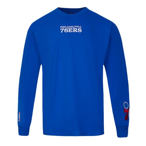 Camiseta NBA Pro Standard Azul Rey de Algodón en Talla XL para Hombre