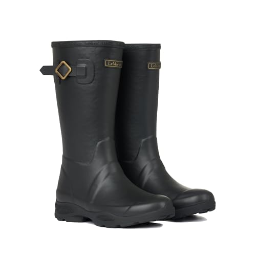 LeMieux Young Rider Ultra Stride Wellies - Neoprene Lining - Cushioned Insole - Waterproof