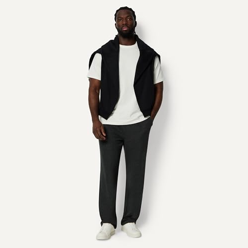 Image of Amazon Essentials Men's Regular Fit French Terry Open Bottom Sweatpants