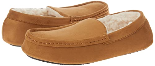 Image of Amazon Essentials Men's Memory Foam Moccasin Slippers