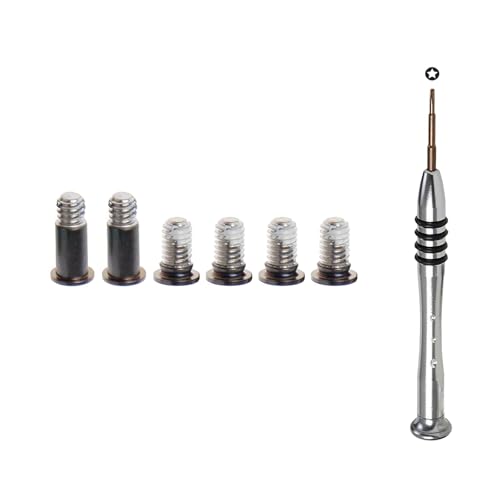 CTBDZ Lot de 6 Vis de Fond et Tournevis pour MacBook Pro 15